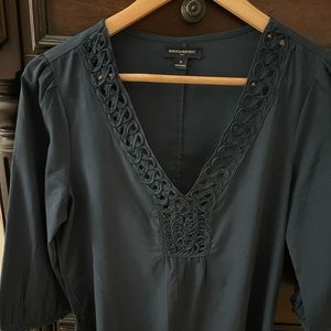 Blue banana republic blouse
